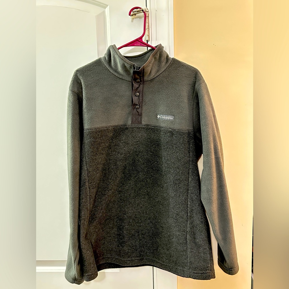 Columbia Men’s Steens Mountain Half Snap Fleece Pullover Medium